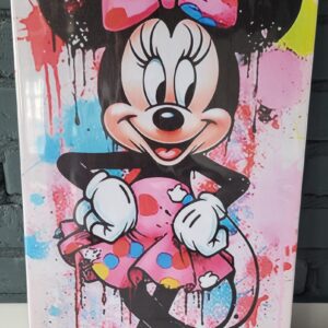Картини, холст, персонаж Minnie Mouse, картина для дитячої, картина для дівчаток