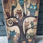 Картини, холст, коти, креативні картини, картини для дітей, картини для молоді