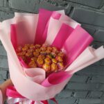 Солодкий букет з цукерками Chupa Chups, кількість цукерок 35 шт