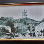 Настінна картина (фото) в рамці з фотографією панорама Старого Києва.