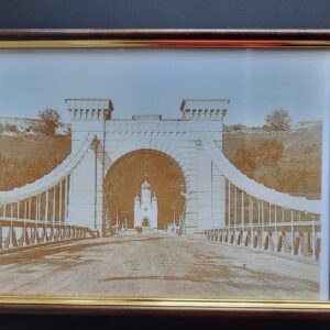Настінна картина (фото) в рамці з фотографією панорама Старого Києва.