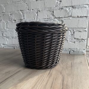 кашпо плетений зі штучного ротангу венге можна придбати в Броварах в магазині Тефіті