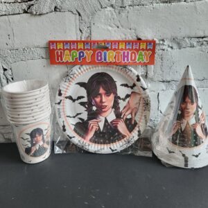 набір посуду святковий - венздей