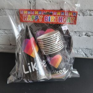 набір посуду святковий - лайк