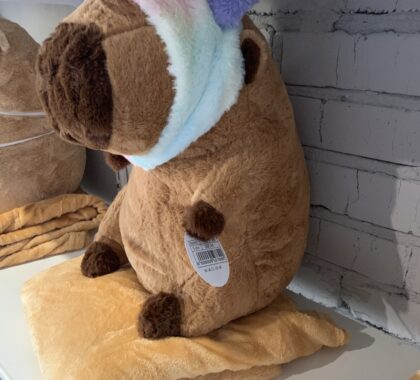 Іграшка 3 в 1 Копібара (плед+ подушка)