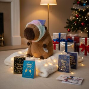 іграшка-3-в-1-копібара-(плед+-подушка)