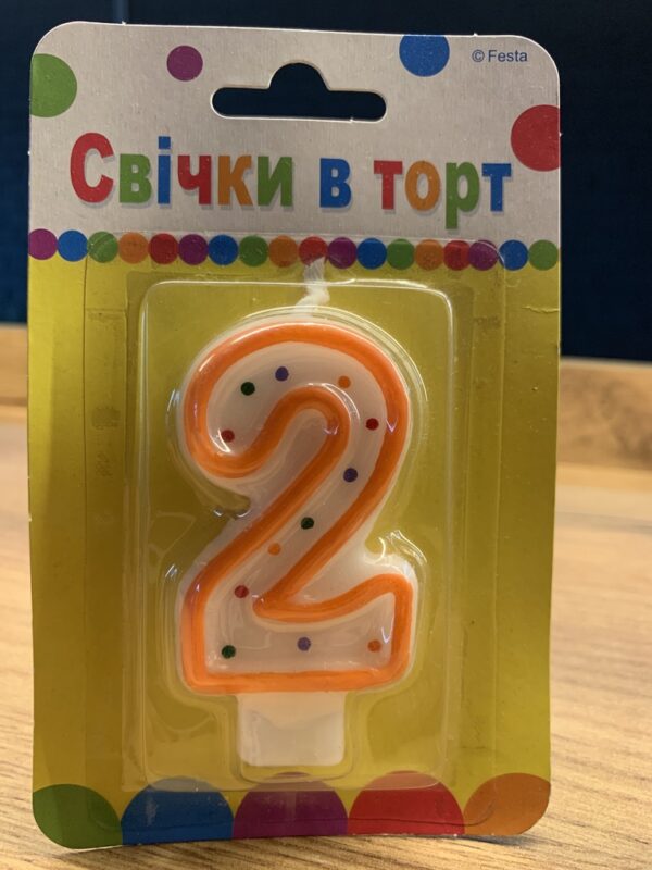 свічки на торт