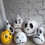 Гарбуз декоративний з мордочками