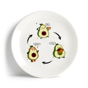 Тарілка "Avo Eat-Sleep-Repeat"