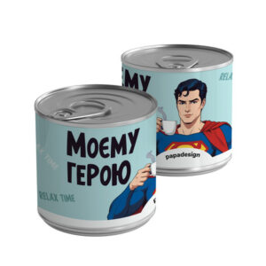 Консерва-чай "Моєму герою" 325 мл