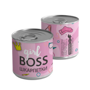 Консерва-шкарпетка "Girl boss" UKR
