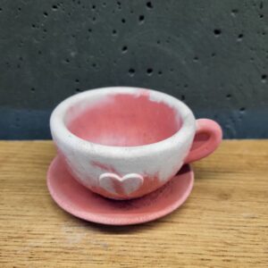 декоративна чашечка підсвічник з бетону