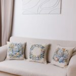 Декоративна великодня подушка Писанка 45Х45СМ