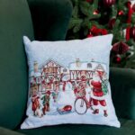 Новорічна декоративна подушка Carousel Святкування 45Х45СМ