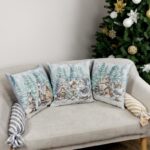 набір Подушок гобеленових новорічних 45Х45СМ