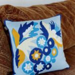 В'язана подушка Самчиківські мотиви 45Х45СМ