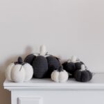 Декоративний виріб Pumpkin сірий D15СМ