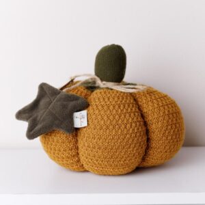 Декоративний виріб Pumpkin охра D15СМ