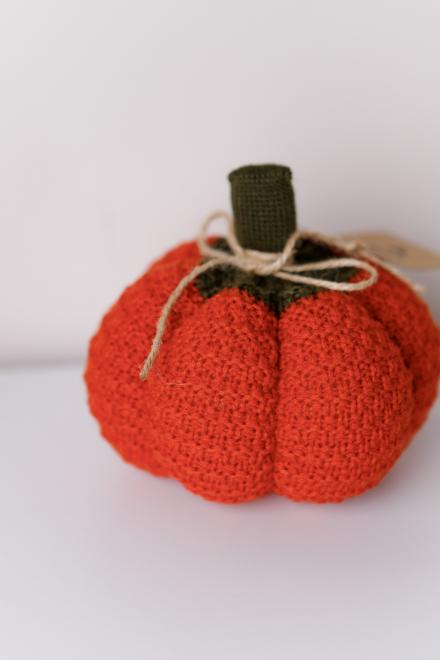 Декоративний виріб Pumpkin помаранчевий D25СМ