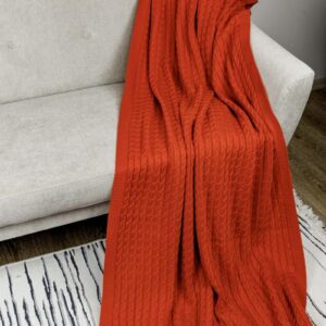 Плед Happy Fall Kosa Помаранчевий 130Х170СМ