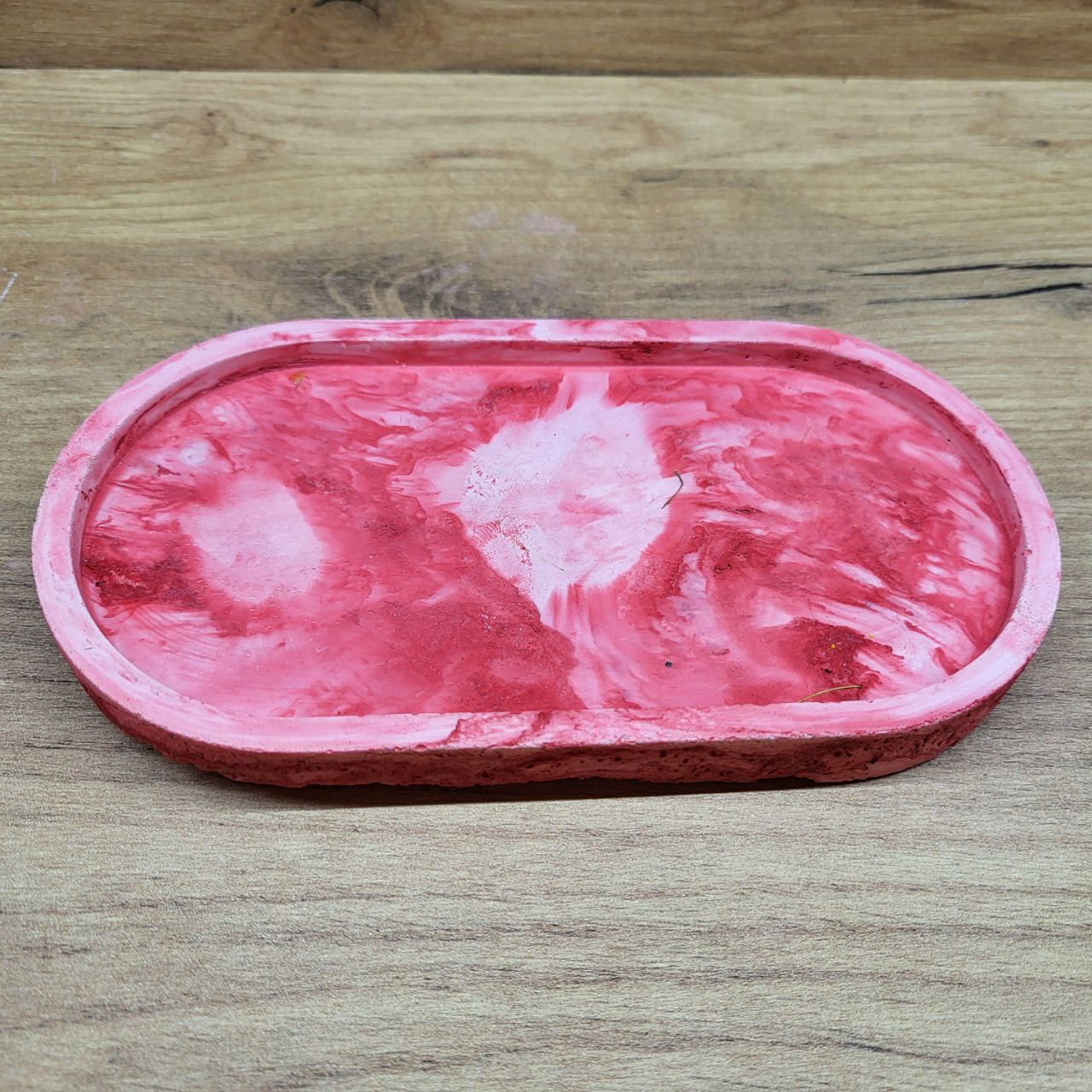 підставка з бетону — маленька для кашпо та підсвічників