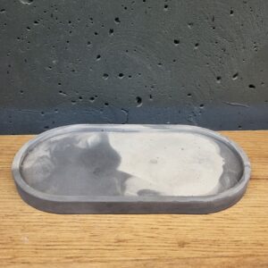 підставка з бетону колір сірий з білим