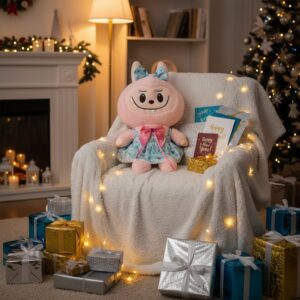 Іграшка-3-в-1-лабубу-(плед+-подушка)