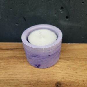 підсвічник з бетону маленький