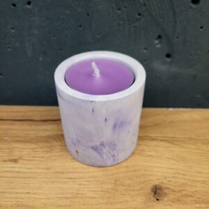 підсвічник з бетону маленький