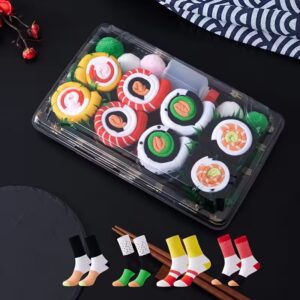 подарунковий набір носків у вигляді суші