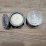 Набір ароматизованих свічок в бетоні 2 шт, 4х5.5 см