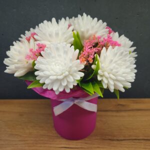 Букет хризантем з мила