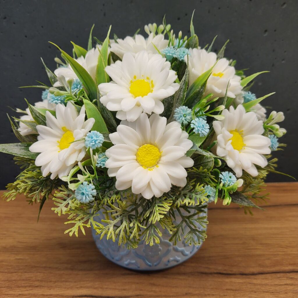 Букет ромашок з мила