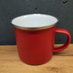 Чашка металева "червона"