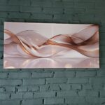 Картина холст Абстракція. Розміри 54.5х114см