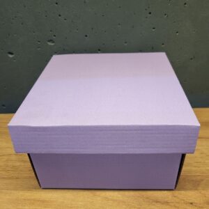 коробка подарункова фіолетова