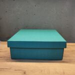 коробка подарункова зелена