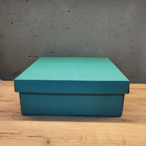 коробка подарункова зелена