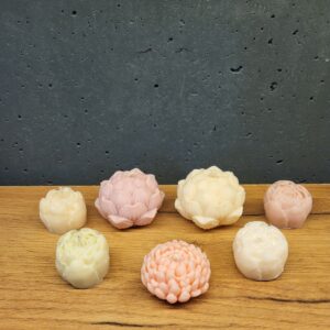 набір свічок - квіти