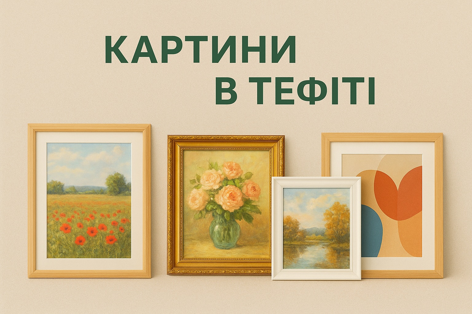 картини в магазині Тефіті 