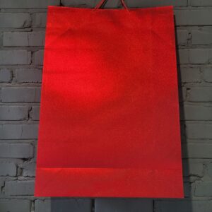 Пакет супер гігант 72х50х18см. колір червоний