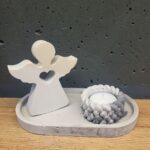 набір виробів з бетону з Ангелом