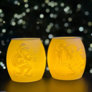 Новорічна лампа-нічник