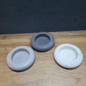 підсвічник з бетону круглий 9см