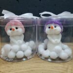 Сніговик з мила в тубусі