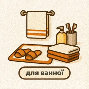текстиль для ванної кімнати