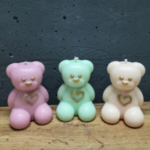 Свічка у формі Ведмедика