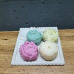 Набір свічок у формі квітки півонії