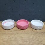 Тарілка з лапкою з бетону 7,5х3см