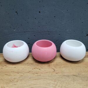 Кашпо круглий великий 6х9см